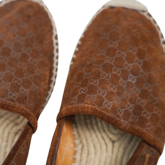 GUCCI Suede Espadrilles Size 10 - Picture 6 of 10